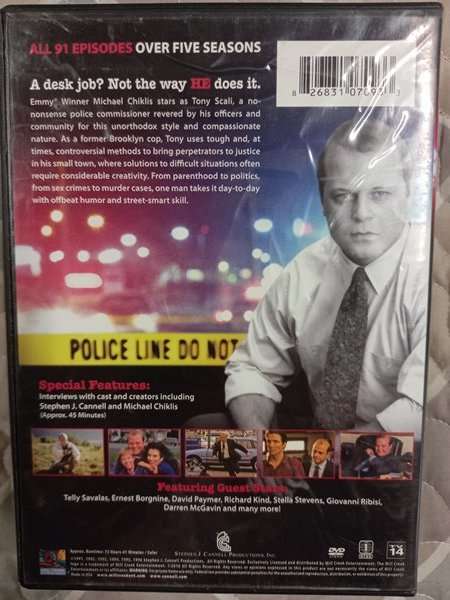 The Commish - Complete Series 1 to 5 (17DVD set, Michael Chiklis, The Shield)
