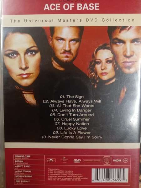 Ace of Base - 4xCD and 1xDVD bundle
