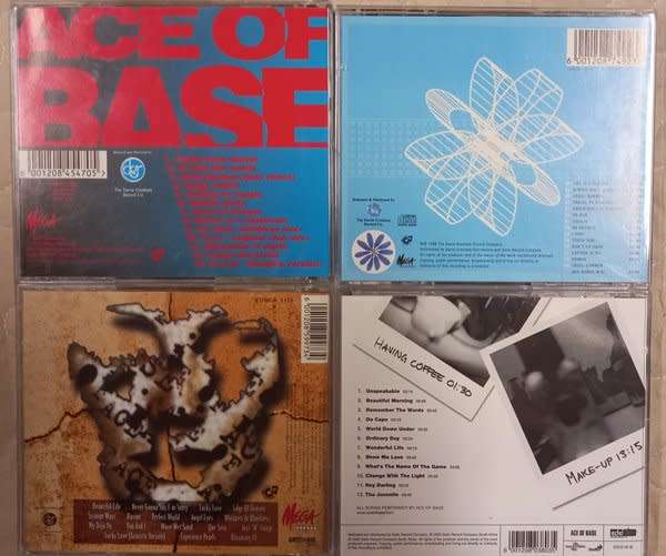 Ace of Base - 4xCD and 1xDVD bundle