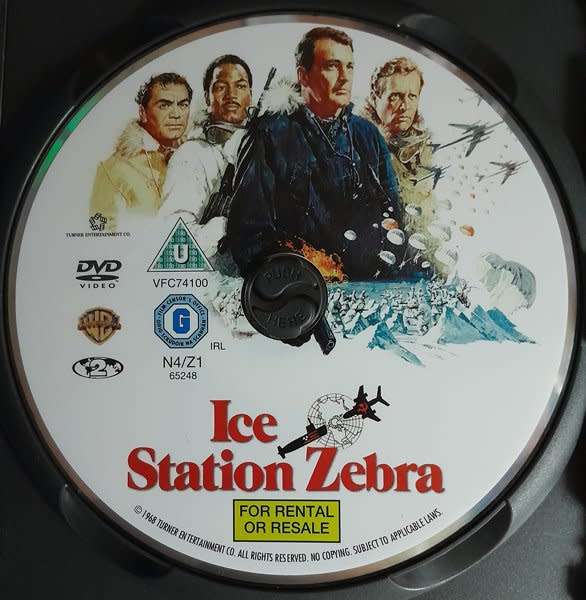 Ice Station Zebra DVD