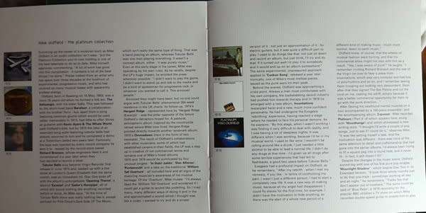Mike Oldfield - The Platinum Collection 3CD set