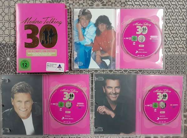 Modern Talking - Ultimate Fan Edition 3DVD box (Blue System, Thomas Anders)