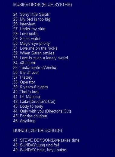 Modern Talking - Ultimate Fan Edition 3DVD box (Blue System, Thomas Anders)