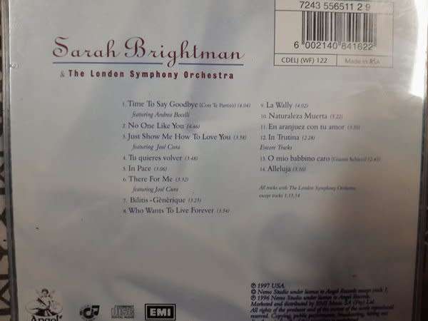 Sarah Brightman - 6CD + 1DVD bundle