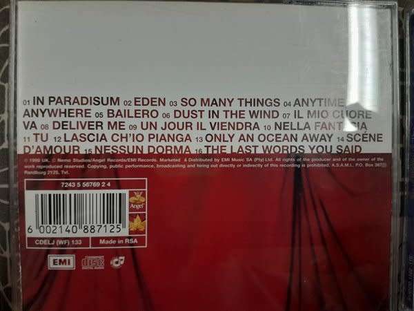 Sarah Brightman - 6CD + 1DVD bundle