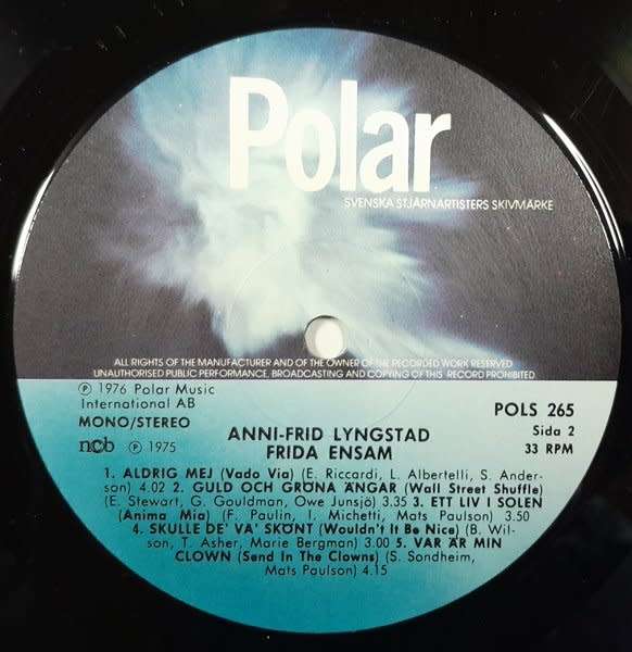 Frida - Ensam LP (ABBA)