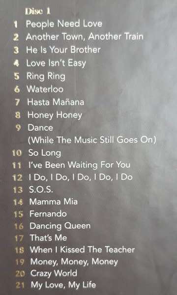 ABBA - Thank You For The Music 4CD box