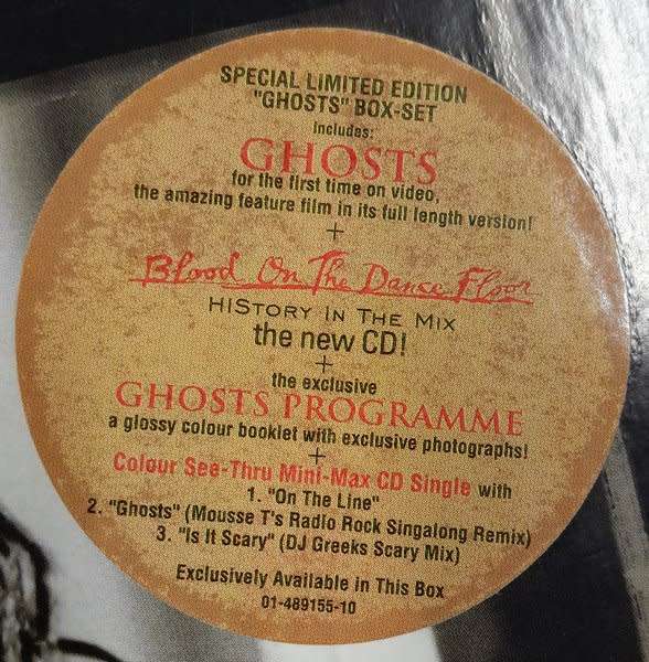 Michael Jackson - Ghosts Deluxe Collector Box (CD, Cdsingle, VHS and Programme)