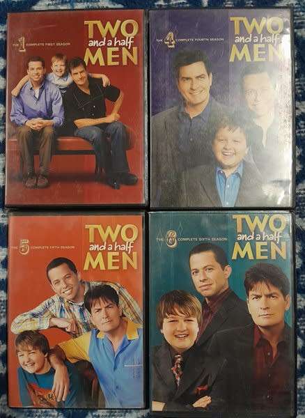 Two and a Half Men - Seasons 1, 4, 5 and 6 (DVD bundle)