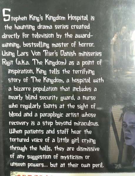 Kingdom Hospital - Complete Series (4dvd set / Stephen King)