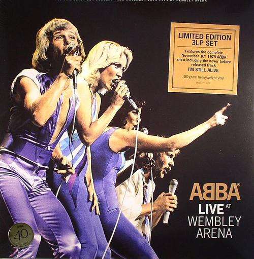 ABBA - LIve at Wembley 1979 (2014 Limited Edition 3lp set, 180g vinyl).