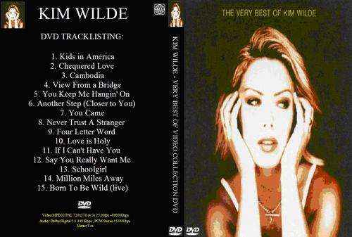 Kim Wilde - The Very Best of ...  RARE DVD VIDEO CLIP COLLECTION. Updated selections