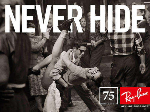 never hide