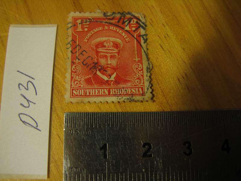 SOUTHERN RHODESIA KGV 1D.