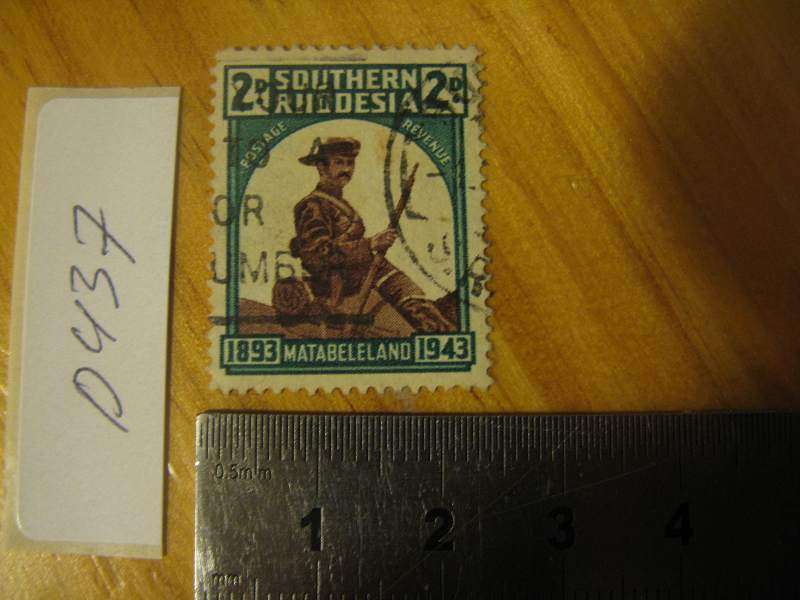 SOUTHERN RHODESIA MATABELELAND 2D.