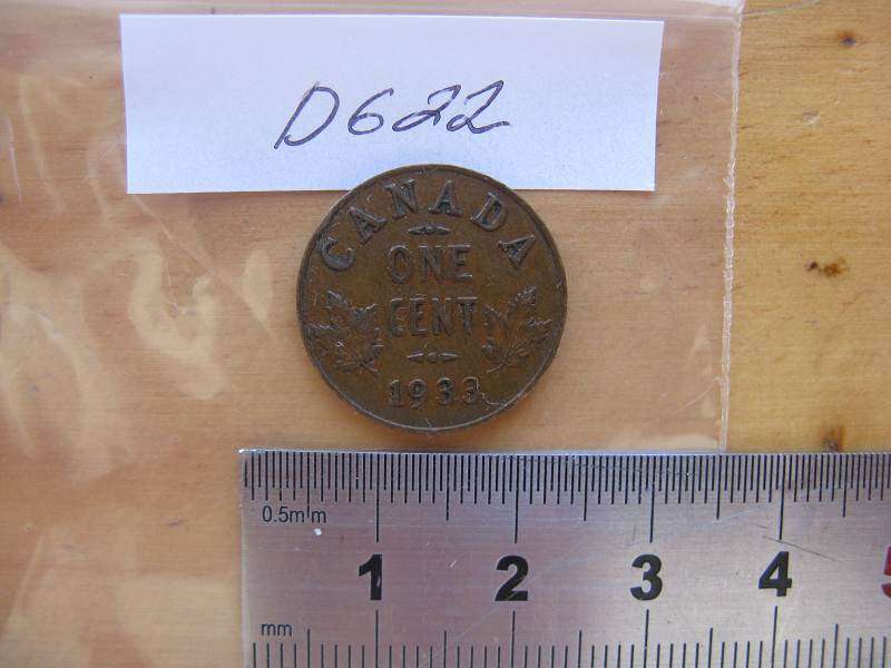 CANADA 1933 CENT.