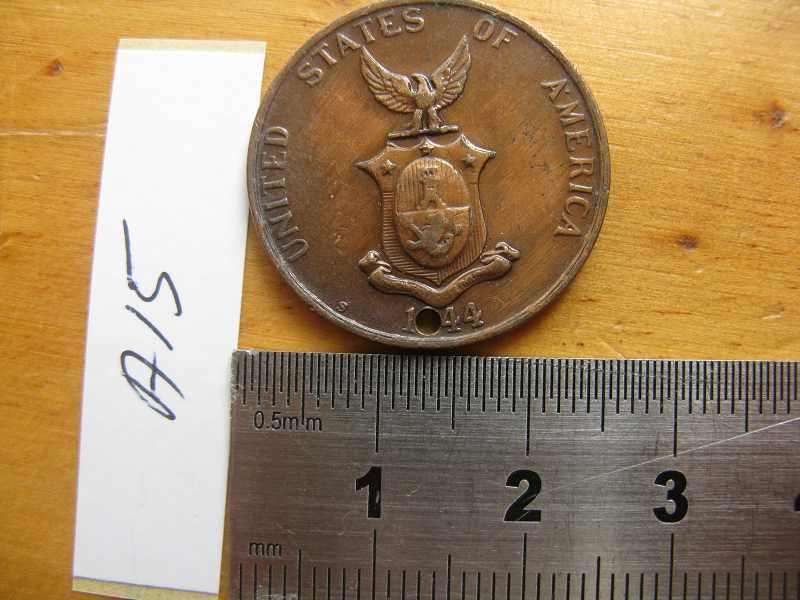 PHILIPPINES 1944 CENTAVO.
