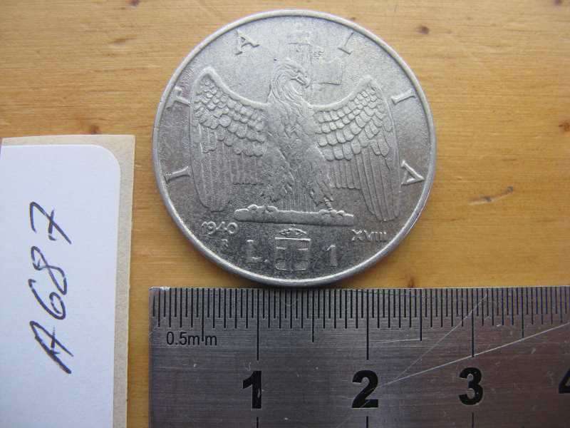 ITALY 1940R LIRA.
