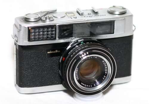 Minolta AL Rangefinder Film Camera * Working Condition *