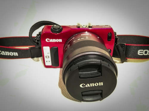 Canon EOS M Mirrorless Digital Camera with 18-55mm lens