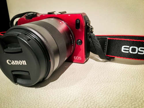 Canon EOS M Mirrorless Digital Camera with 18-55mm lens