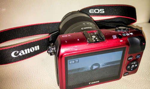 Canon EOS M Mirrorless Digital Camera with 18-55mm lens