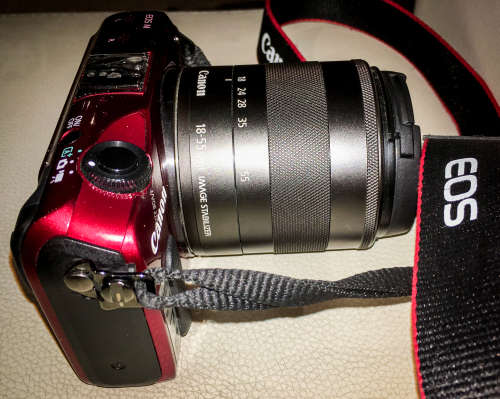 Canon EOS M Mirrorless Digital Camera with 18-55mm lens