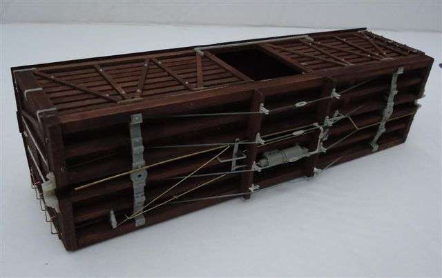 O Scale Wooden Wagon - No Bogeys