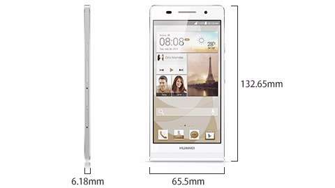 Huawei Ascend P6 - White
