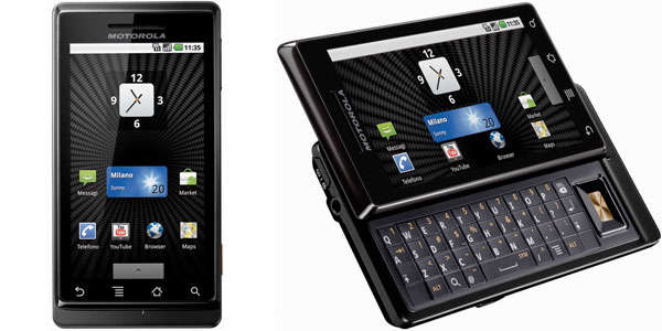 Motorola Milestone - With all accessories and multimedia station