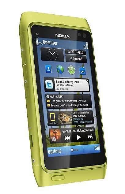 Nokia N8 Green - Brand New + 6 Months Unlimited Music Voucher