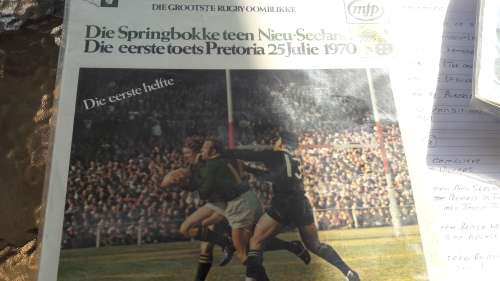 Die Grootste Rugby Oomblikke vinyl plate