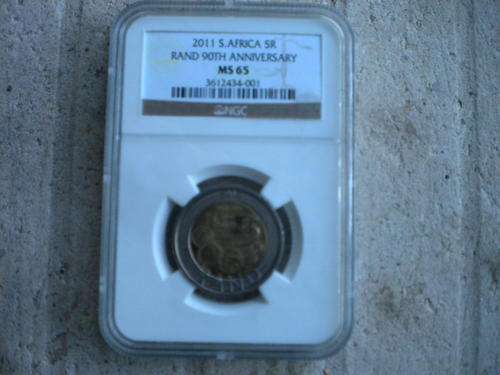 2011 SARB 90th anniversary MS 65 NGC graded