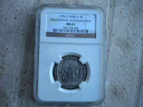 1994 Inauguration MS 63 NGC graded