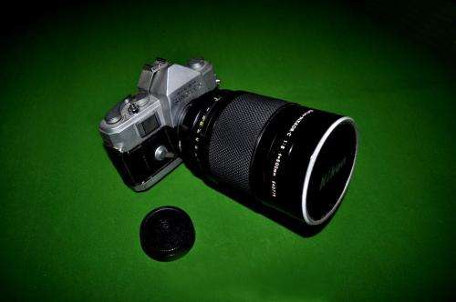 Old Ricoh Singlex 35mm with Nikon Lens