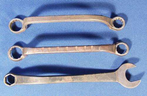 Three Vintage Ford Spanners - One bid for ALL