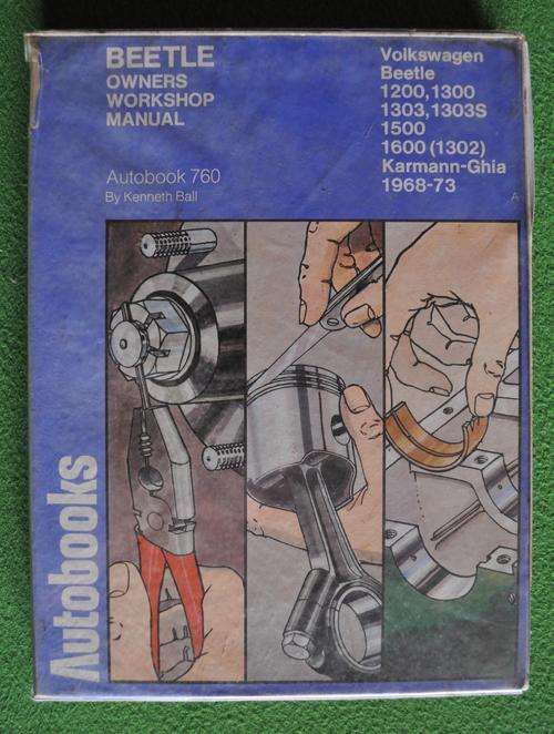 Autobooks VW Beetle and Karmann-Ghia Workshop Manual