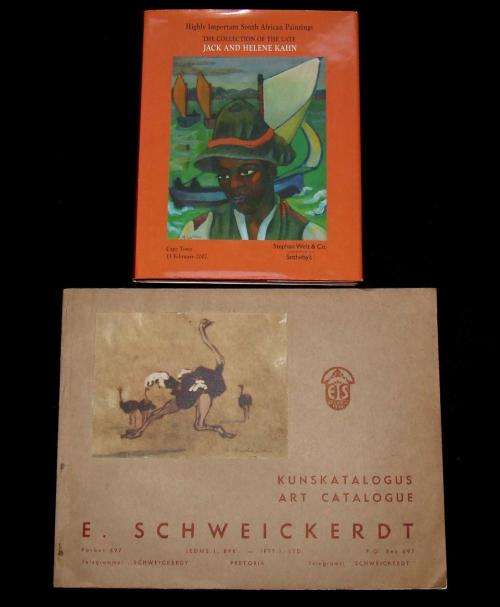 Rare Schweickerdt S.A. Art catalogue & one other