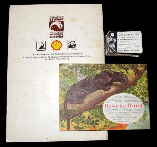 Two Albums and One Packet of South African `Cigarette` Cards