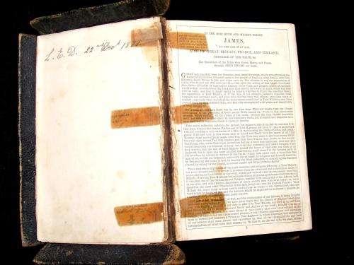 Three Vintage English Bibles