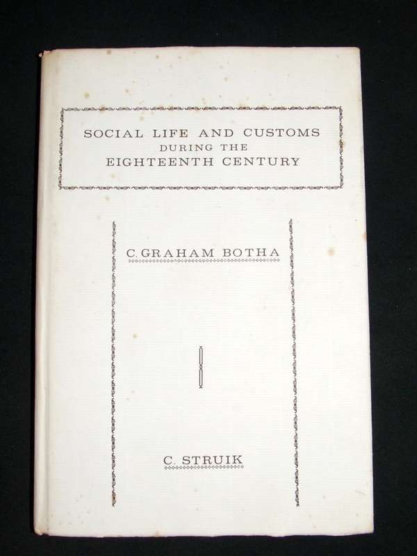 Social Life in the Cape Colony