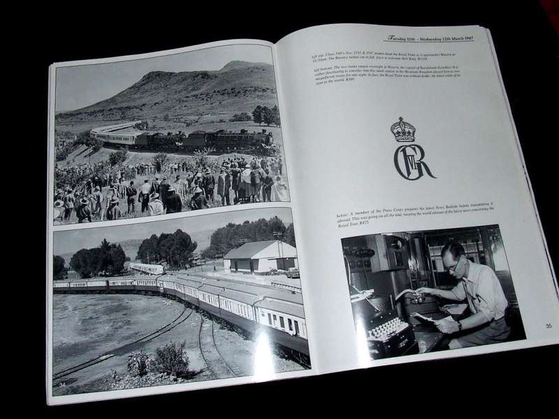 SAR&H Photo Journals & Royal Train Tour of S.A.