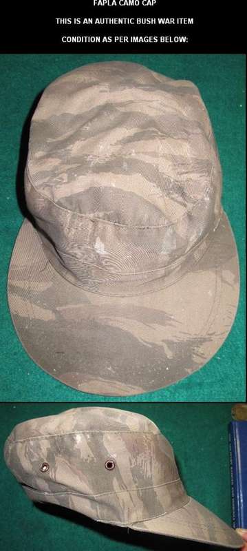 AUTHENTIC BUSH WAR FAPLA CAP - NOT A REPRODUCTION!