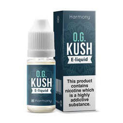 HARMONY "OG KUSH" CBD+ E-LIQUID 30MG **FREE SHIPPING OVER R500**