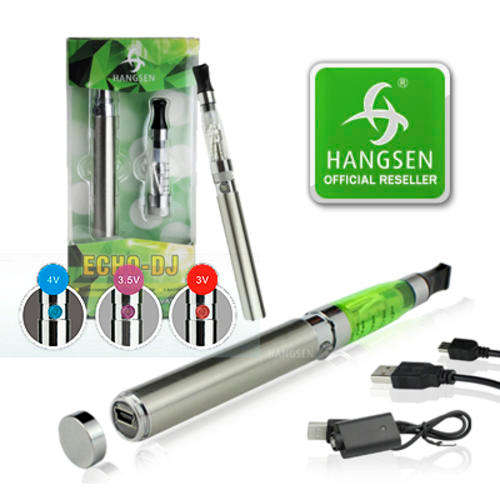 2 X HANGSEN E-CIGARETTE ECHO-UV STARTER KIT "SPECIAL" - VARIABLE VOLTAGE - USB BATTERY