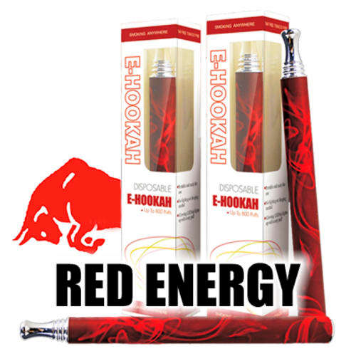HANGSEN E-HOOKAH E-CIGARETTE - RED ENERGY - 800 PUFF **FREE SHIPPING ON ORDERS OVER R500**