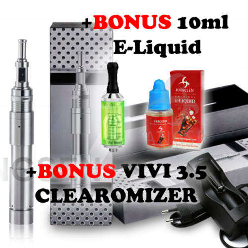 HANGSEN E-CIGARETTE - CONQUEST MOD + FREE 10ML E-LIQUID + FREE VIVI 3.5 CLEAROMIZER -"FREE SHIPPING"