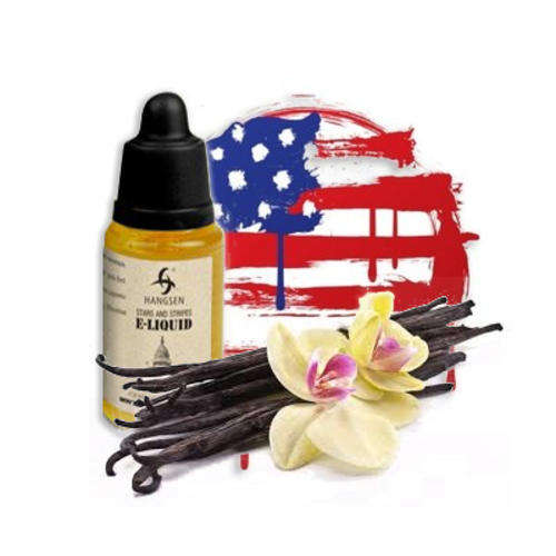 20ML E-LIQUID HANGSEN STARS & STRIPES "HS VANILLA" FOR ALL E-CIGS **FREE SHIPPING OVER R500**