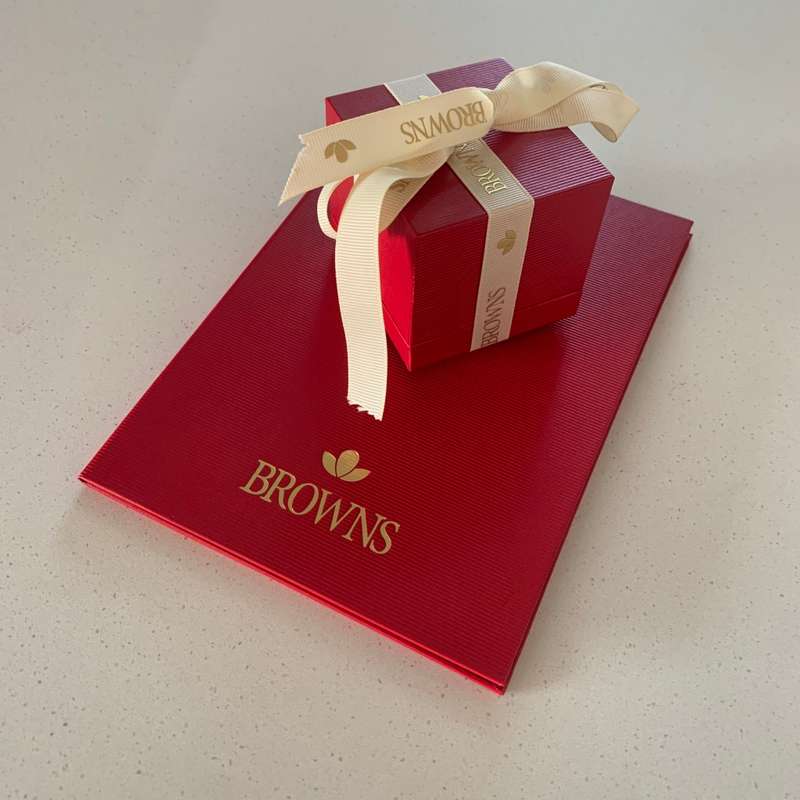 0.60 carat Browns Protea Engagement Ring