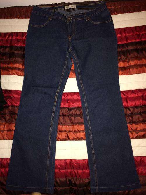 Dark blue bootleg jeans from Mr. Price, size 34 - Reduced!